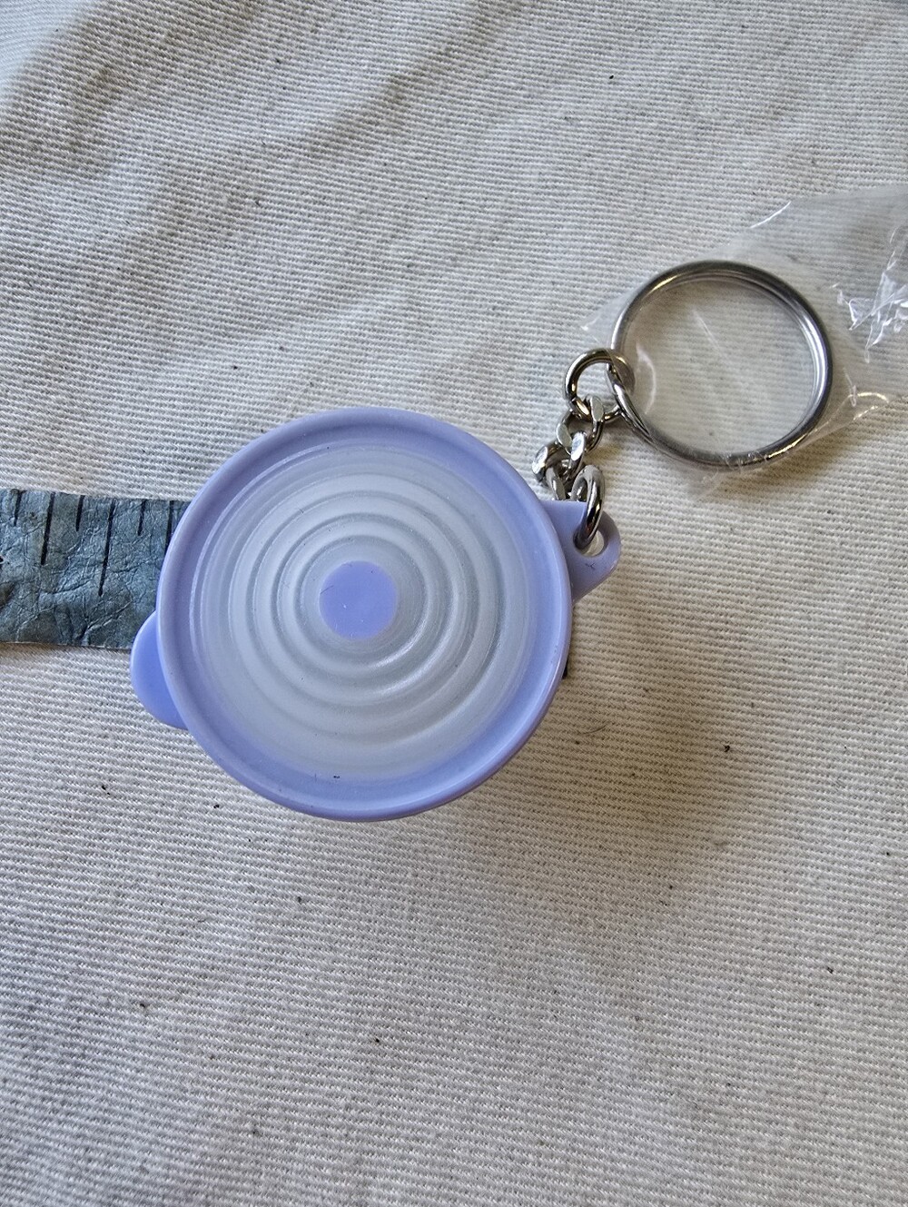 Tupperware Stuffables Keychain Container - Lavender - Picture 3 of 5